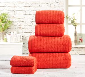 6PC Waffle Towel Bale