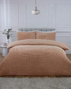 Luxury Waffle Fleece Duvet Set