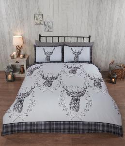 Angus Stag Flannelette Duvet Set