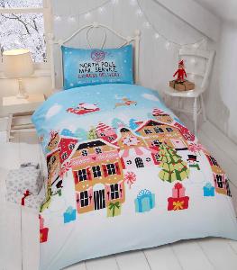 Gingerbread Town Duvet Set