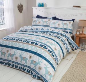 SCANDI FLANNELETTE DUVET COVER SET