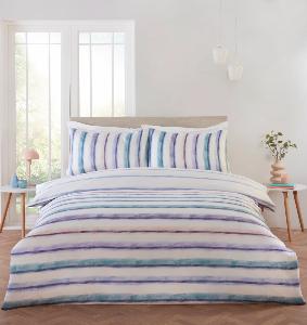 Horizon Stripped Duvet Cover Set