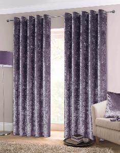 Crushed Velvet Curtains