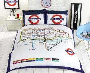 London Underground Duvet Set